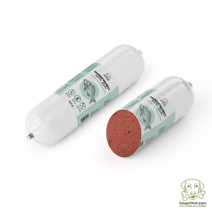 Kauartikel.com GmbH - Wholesale Pet Food - Dog - Ayka Dog Sausage Salmon2