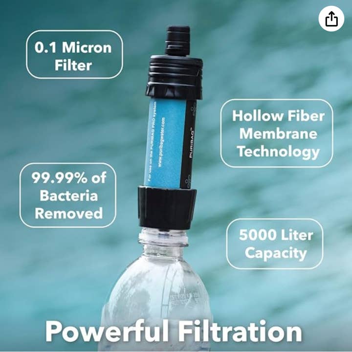 Puribag Water - Wholesale Water filter - Puribag Micro - Mini membrane water filter1