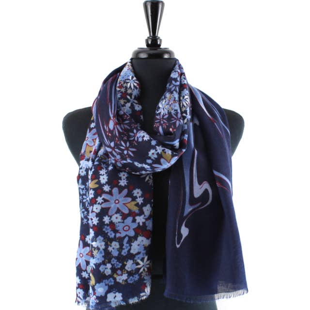 Pretty Persuasions - Wholesale Scarf - Women's - S25211 Lightweight Printed Scarf10