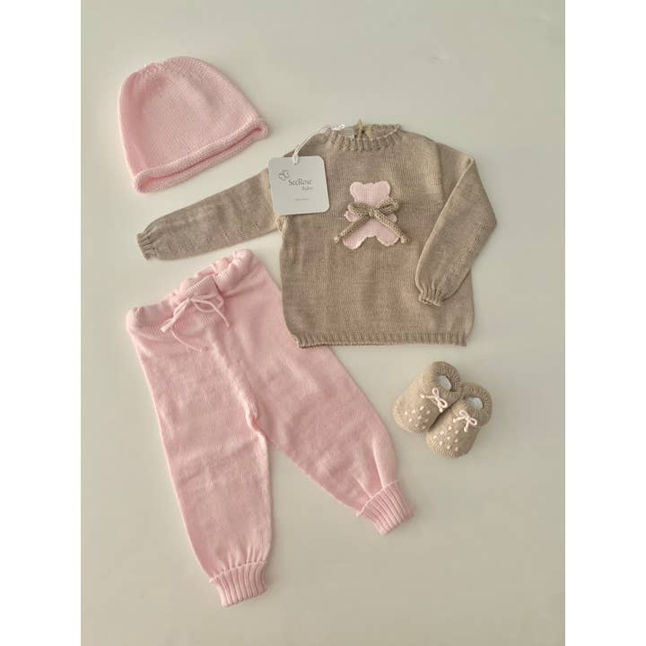 Seerose - Wholesale Clothing Set - Baby - BEAR BROKEN ROMPER1