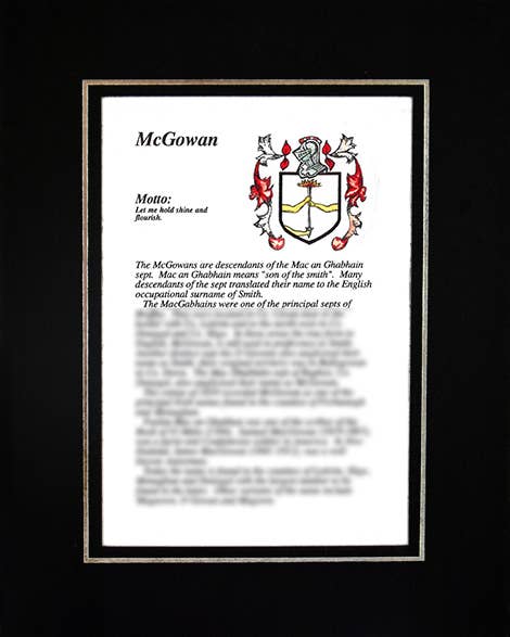 Family Histories – wholesale Art print – McGowan1