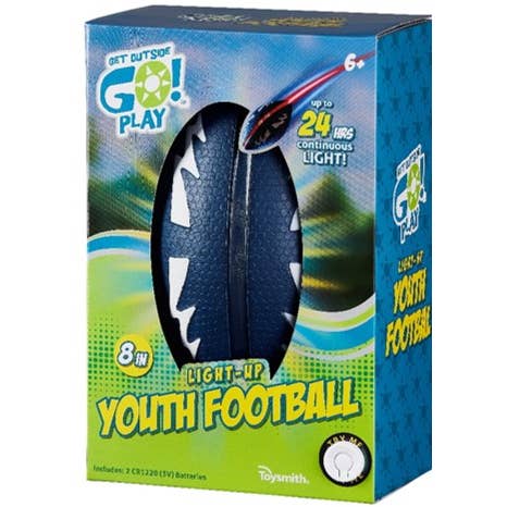 Get Outside GO!™ Play Light-Up Youth Football for wholesale by Toysmith