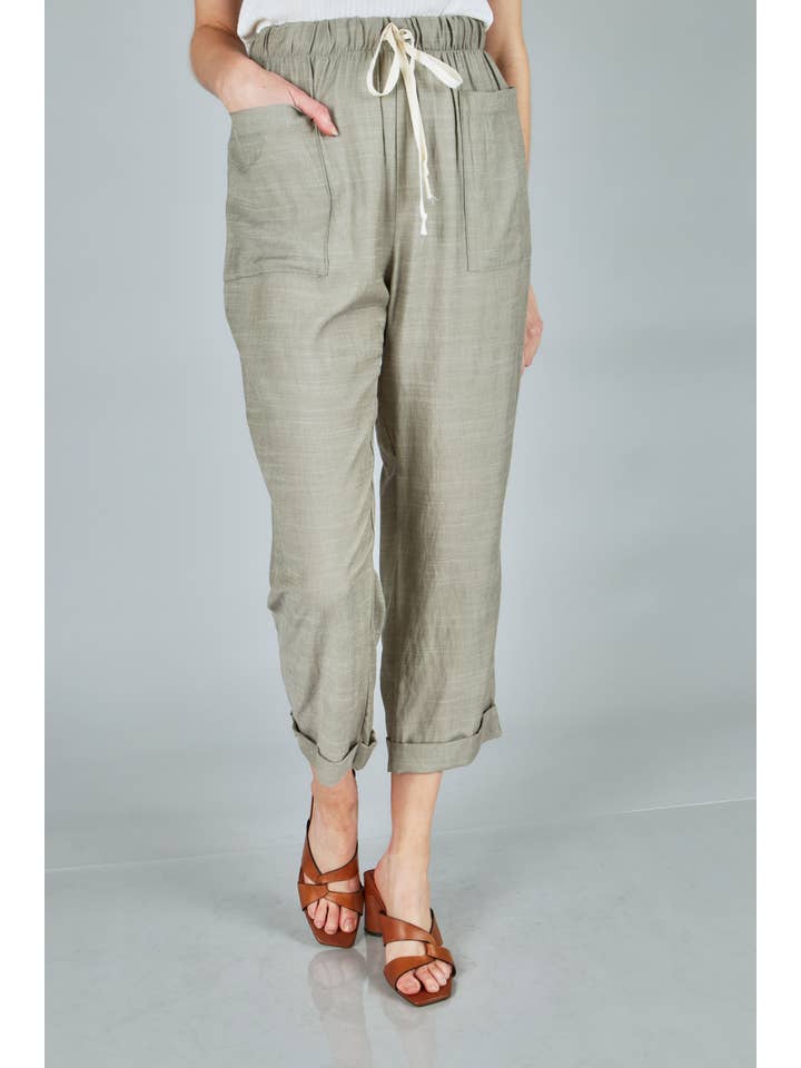 P.S Kate - Wholesale Pants - Women's - Textured solid woven pants (P18174)5