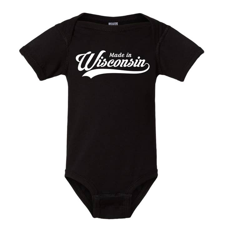 Wi-Wear - Wholesale Bodysuit (Non-Footed) - Baby - Made in Wisconsin Babie/Toddler Onesie1