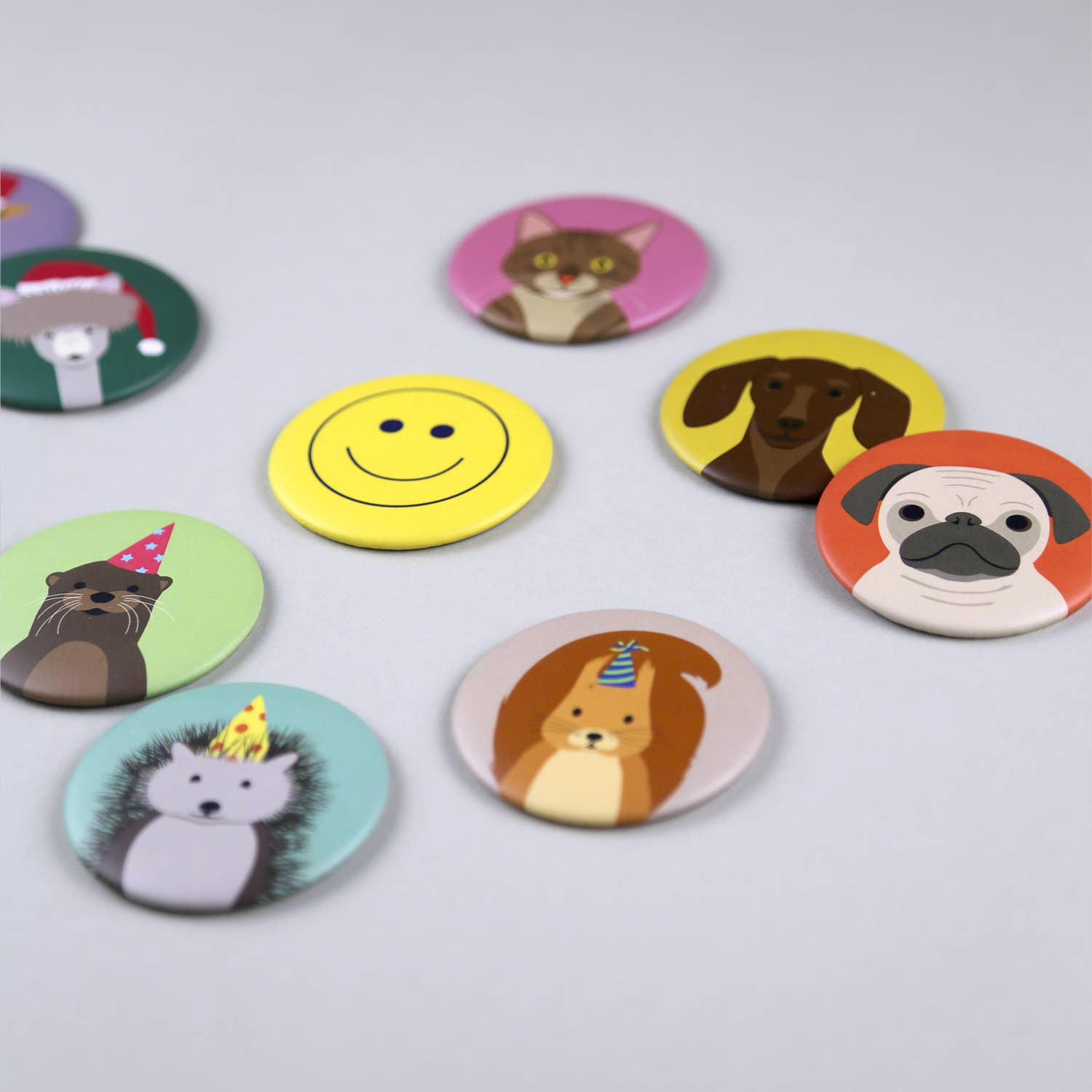 Kunst an Papier - Wholesale Magnet - Magnet Smiley8