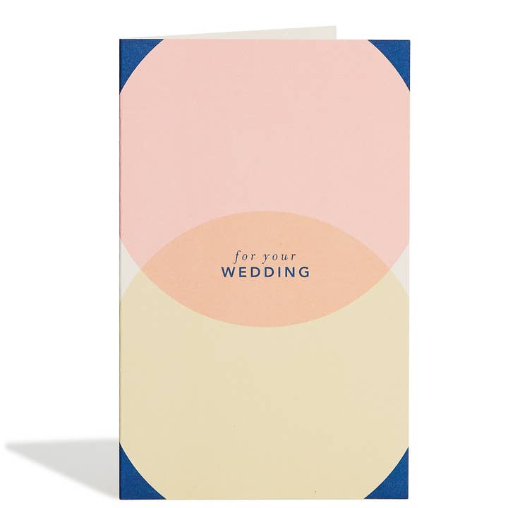 Wedding Geo Card for wholesale by Snow & Graham