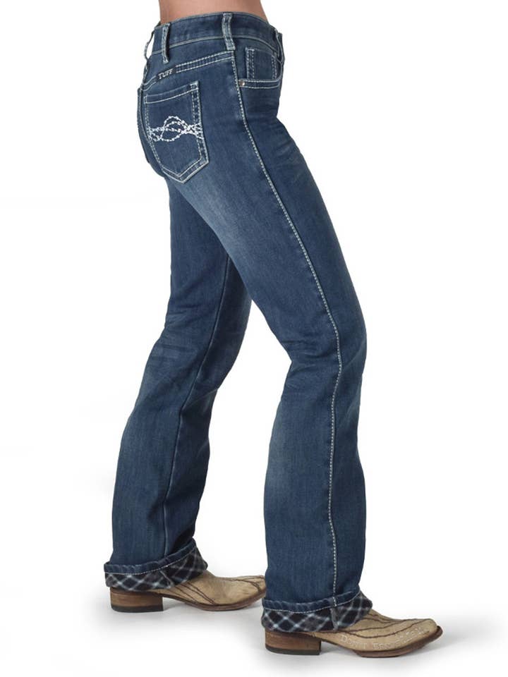 Flanelle Éclectique pour la vente par Cowgirl Tuff Co. / B. Tuff Jeans