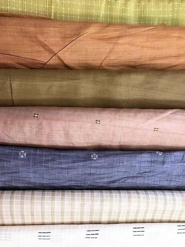 Deidaa - Wholesale Fabric - Vegan Tussar silk1