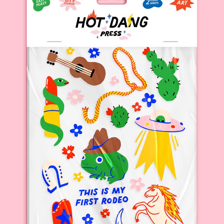 Hot Dang Press – Großhandel Bastelset – Erstes Rodeo-Bettwäsche-Set0