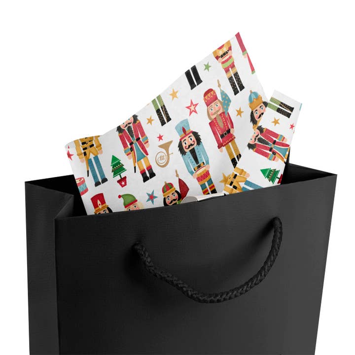 Jillson & Roberts - Wholesale Tissue Paper - Traditional Nutcracker Tissue - Printed1