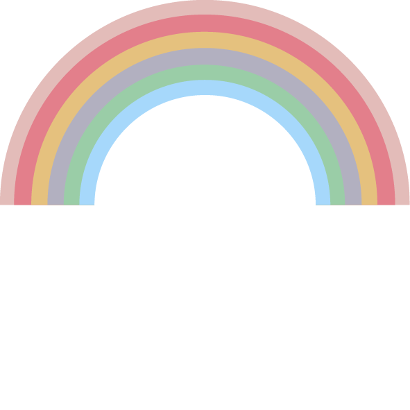 salonbuck – wholesale Klubba – Oblatklubba "Regnbåge"1