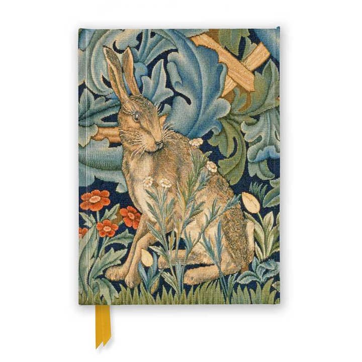 Simon & Schuster - Wholesale Book - Adult - V&A: William Morris: Hare from The Forest Tapestry (Foiled Journal) by