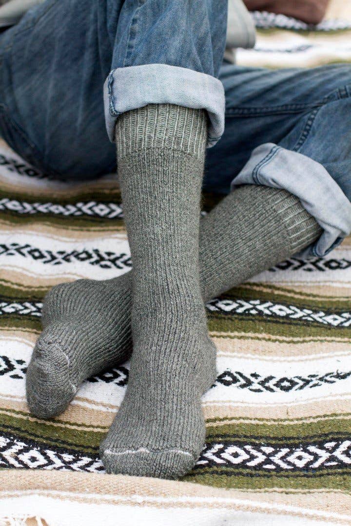 Choice Alpaca Products - Vente Chaussettes – unisexe - Chaussettes Alpaga « Superwarm » – Fabriquées aux USA11