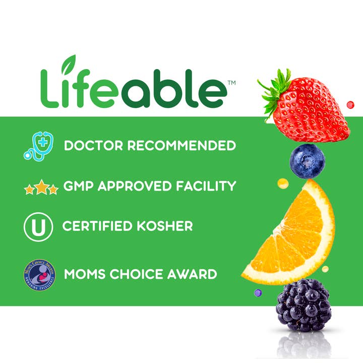 Lifeable – wholesale Oral supplement/vitamin – Lifeable Probiotics for Kids 2 Billion CFU Gummies