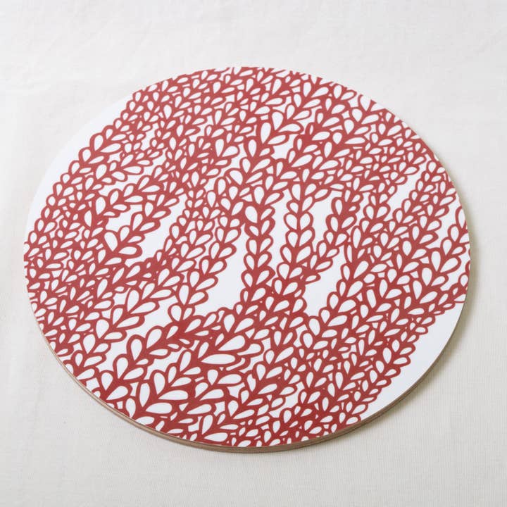Silmu Pot Coaster Red for wholesale by Törmi Design