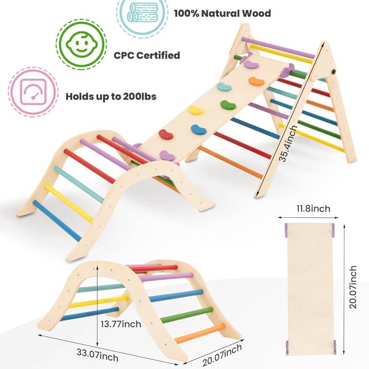 Heynemo - Wholesale Sporting Game - Kids & Baby - Montessori Climbing Set, Climbing Toys