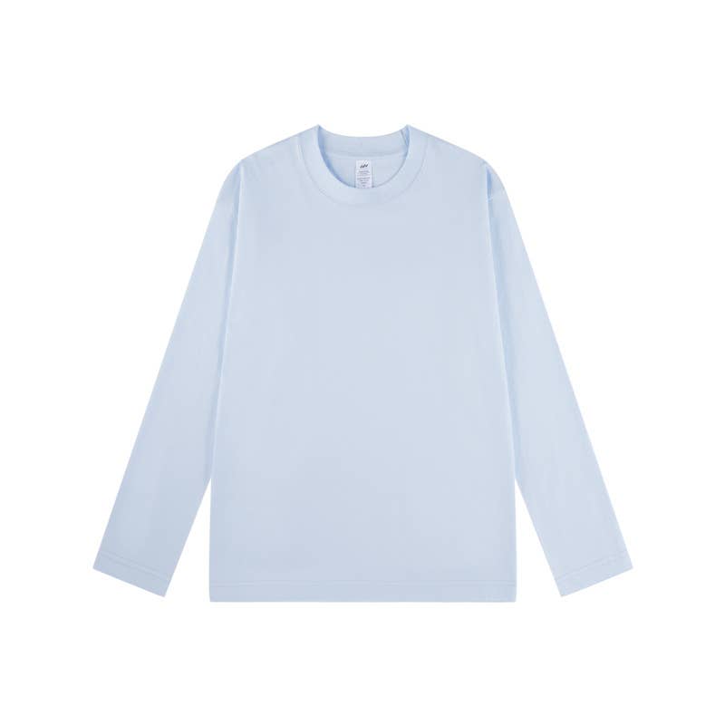 Rosa Clothing - Wholesale T-Shirt - Women's - Essential basic everyday cotton crewneck t-shirt long sleeve7