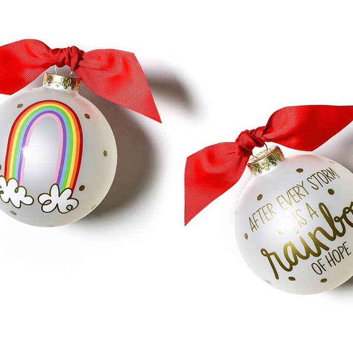 Décoration en verre Rainbow of Hope pour la vente par Coton Colors