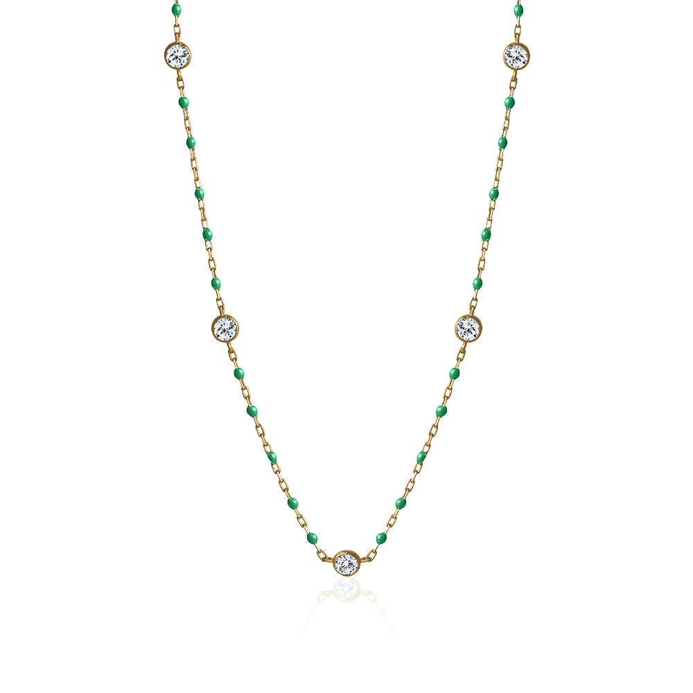 EverydayJulz – Engroshandel Perlehalskæde – ROSENKRANS KRYSTAL HALSKÆDE5