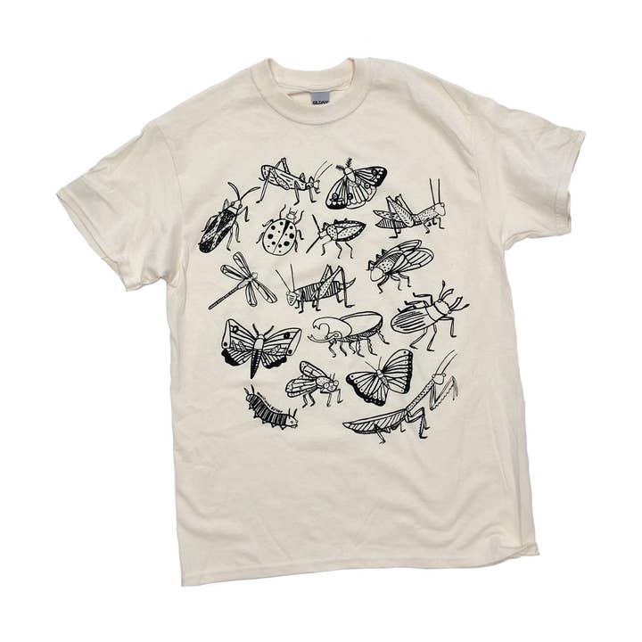 Bug Fan Tee for wholesale by Molly Anne Bishop