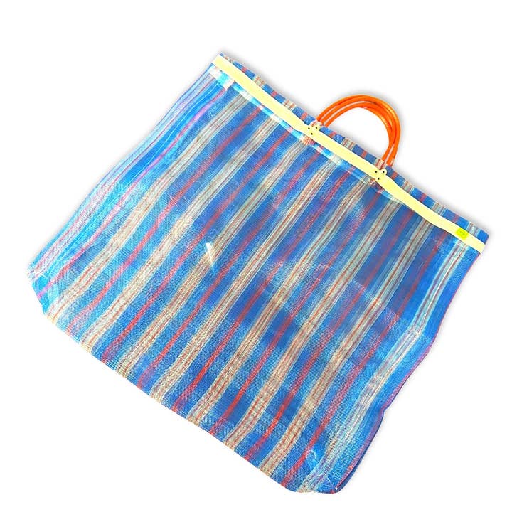 Sanyork Fair Trade - Wholesale Grocery/Shopping Bag - Medium Mexican Market Tote Bag Color Mix Assortment 18" x 181