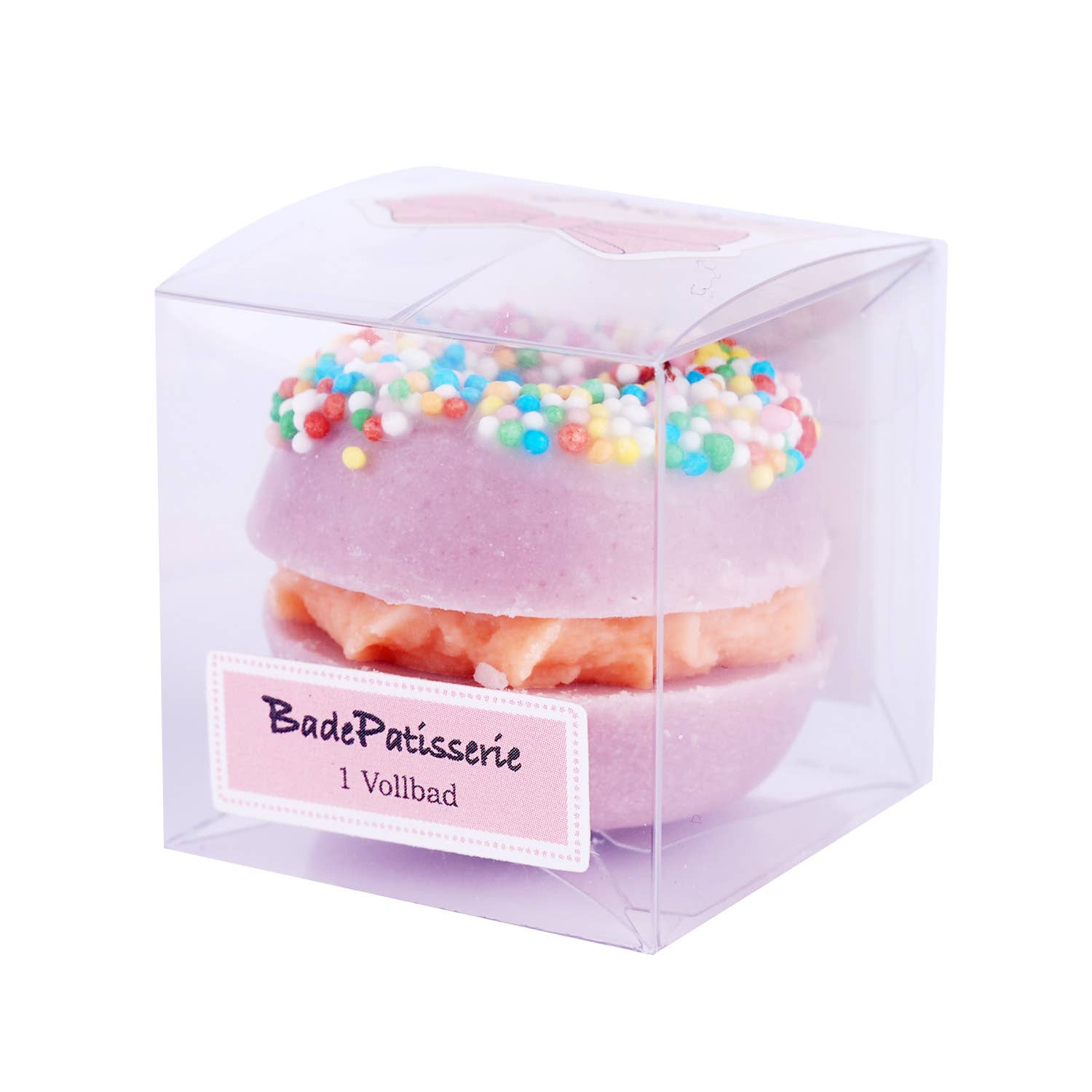 BadeFee - Vente Bombe de bain/poudre effervescente pour le bain - Bade Donut Grape Party - additif de bain nourrissant, parfum : raisin1