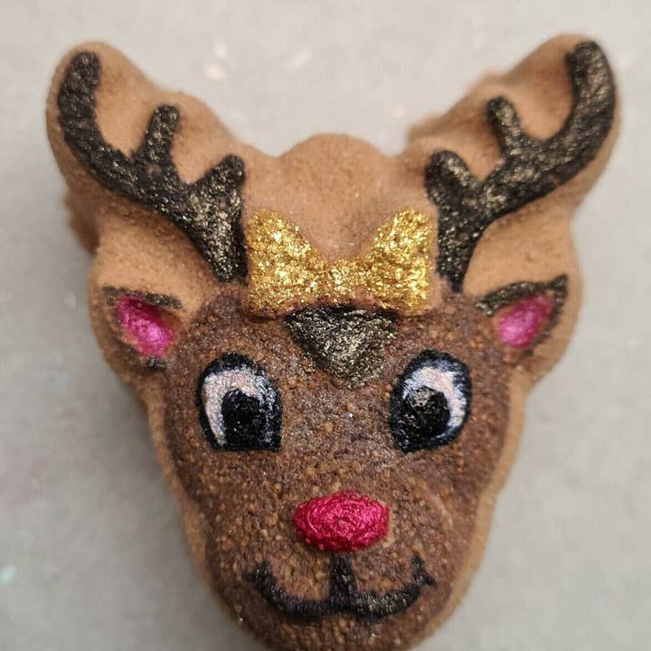 BBHP Moulds - Wholesale Bath Bomb/Fizz - Ruby reindeer Bath Bomb Mould1