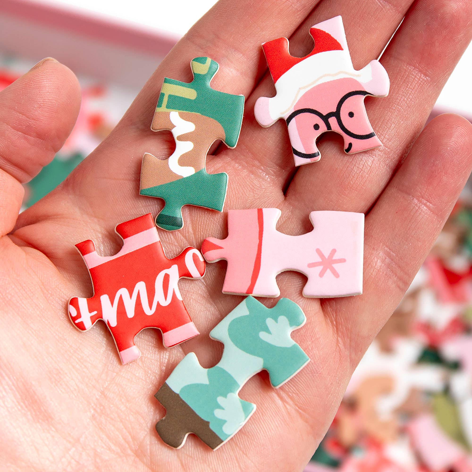 Pippi Post - Wholesale Puzzle - Kids - Holiday Bookshelf - 400 Piece Panoramic Jigsaw Puzzle5