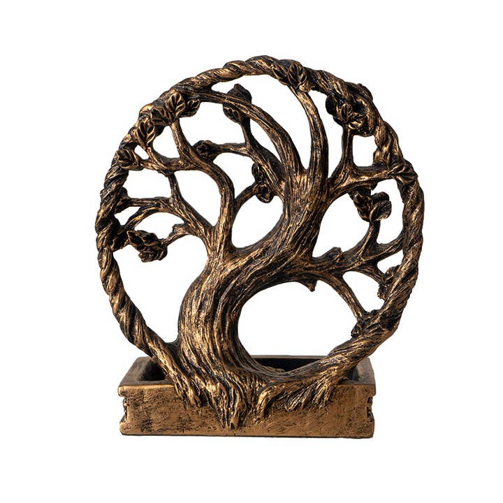 Pacific Trading - Wholesale Incense Holder - 16063 Celtic Tree Backflow Burner