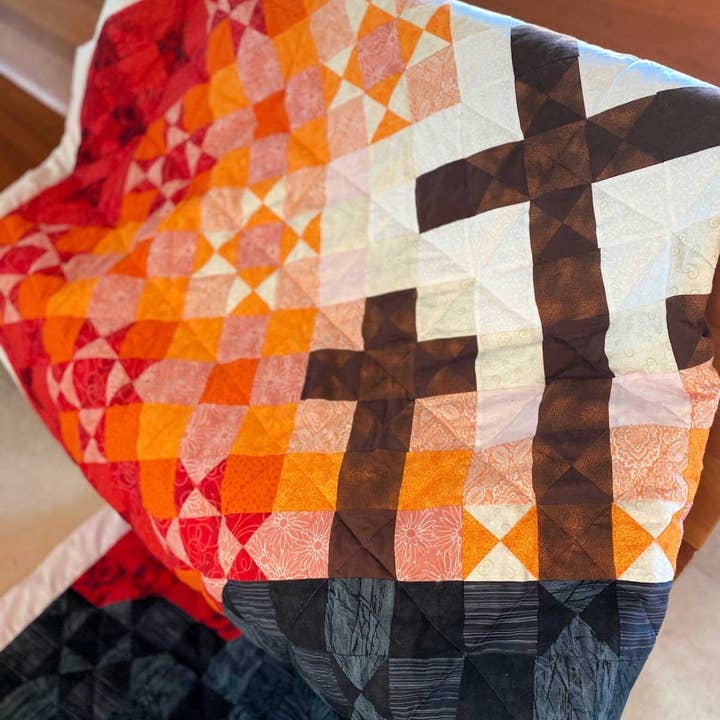 Faith and Fabric - Wholesale Quilt - Quilt Pattern: Lent / Good Friday Cross Quilt Pattern3