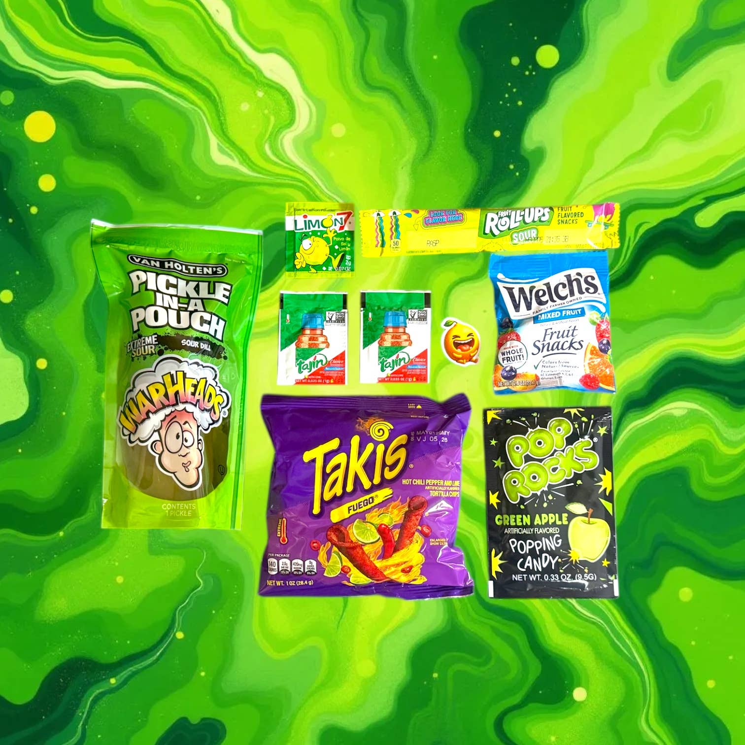 Trend Zone - Wholesale Gummy - Pickle Kit - Extreme Sour 1