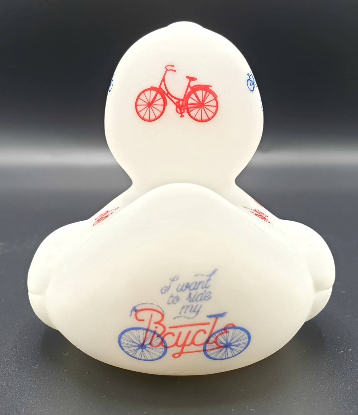 Orange Beak Rubber duck Bicycles 8cm for wholesale on Faire3