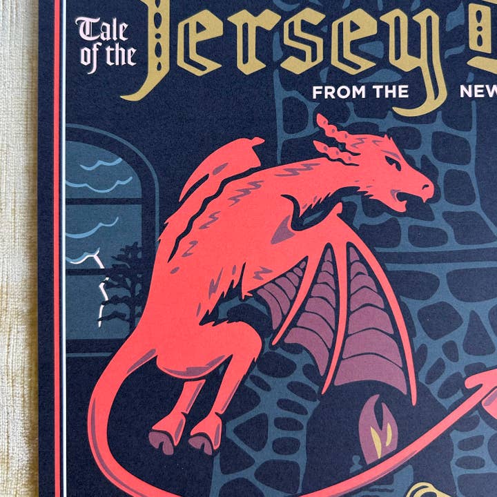Fresh Fish - Wholesale Art Print - Birth of the Jersey Devil from the NJ Pinelands Print/Poster