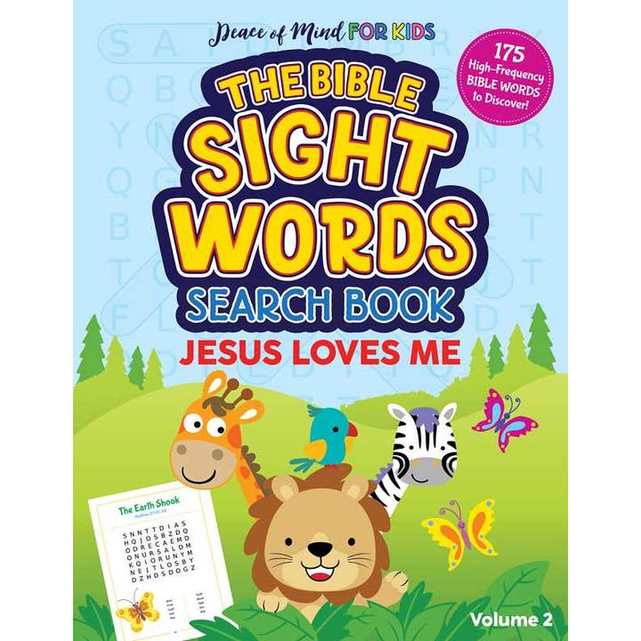 Simon & Schuster - Wholesale Book - Kids - Bible Sight Words Search Book: Jesus Loves Me by Good Books
