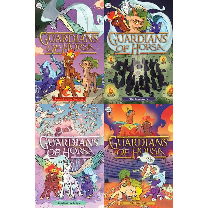 Guardians of Horsa Graphic Novel Collected Set by Roan Black for wholesale by Simon & Schuster