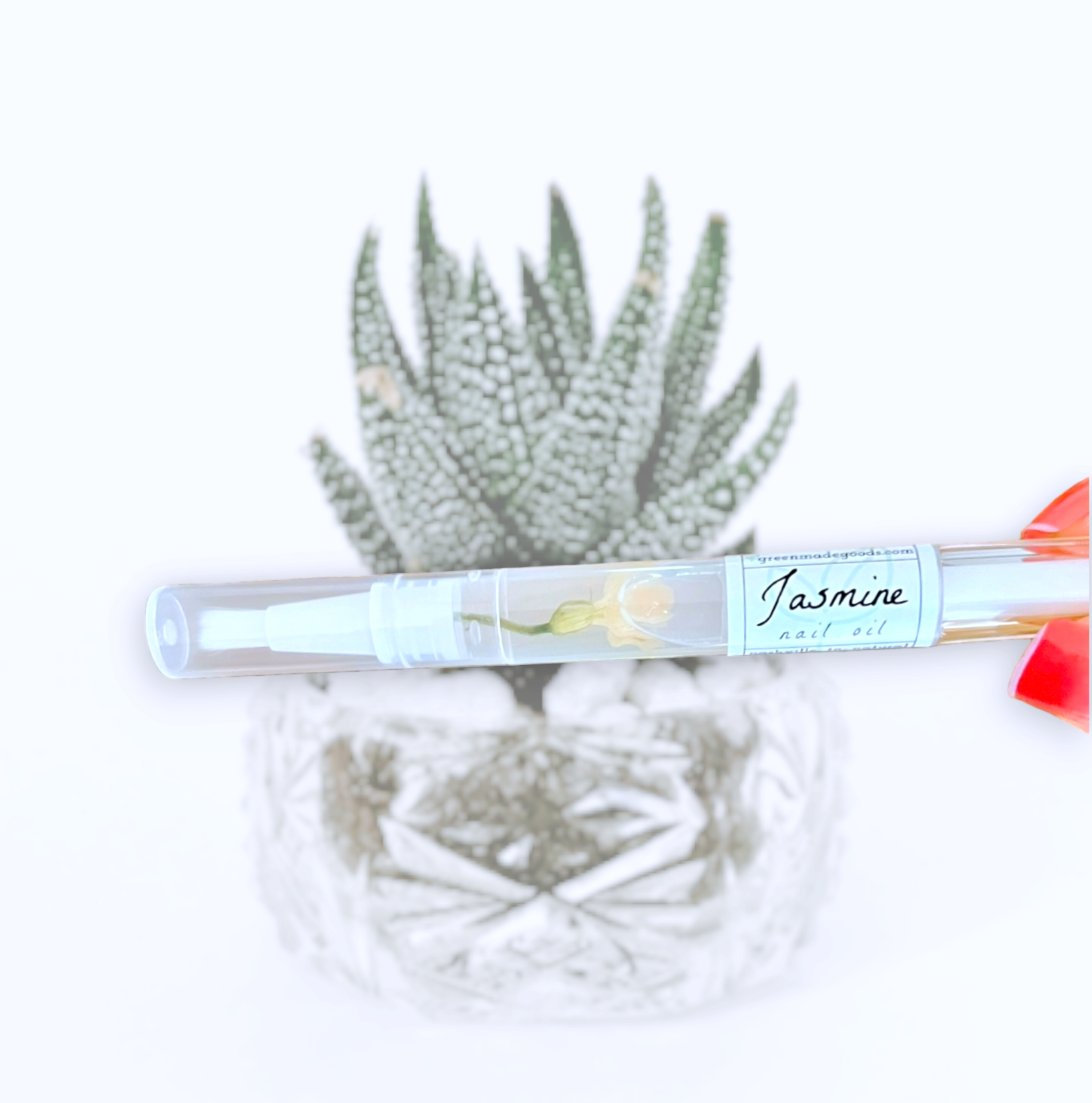 Greenmade goods - Wholesale Cuticle Oil - Cuticle Oil 6 Slot Display + 12 Lavender, Jasmine, Rose Pens4