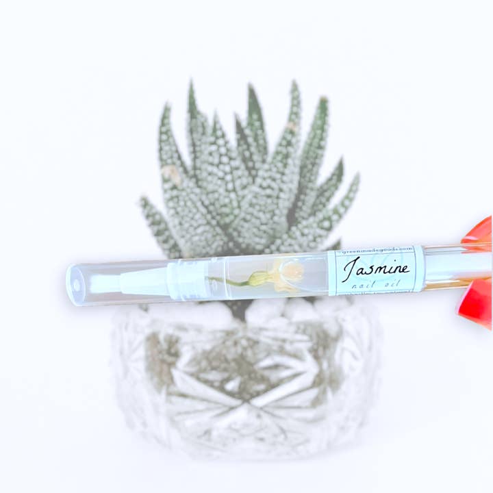 Greenmade goods - Wholesale Cuticle Oil - Cuticle Oil 6 Slot Display + 12 Lavender, Jasmine, Rose Pens4