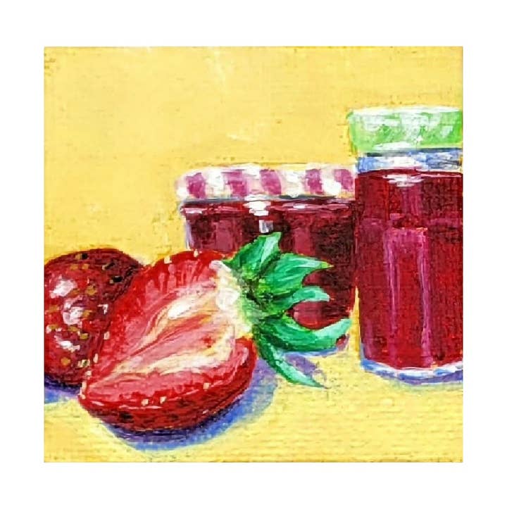 Kellie Sansone Creates - Wholesale Art Print - Mini Food - Giclee Prints0
