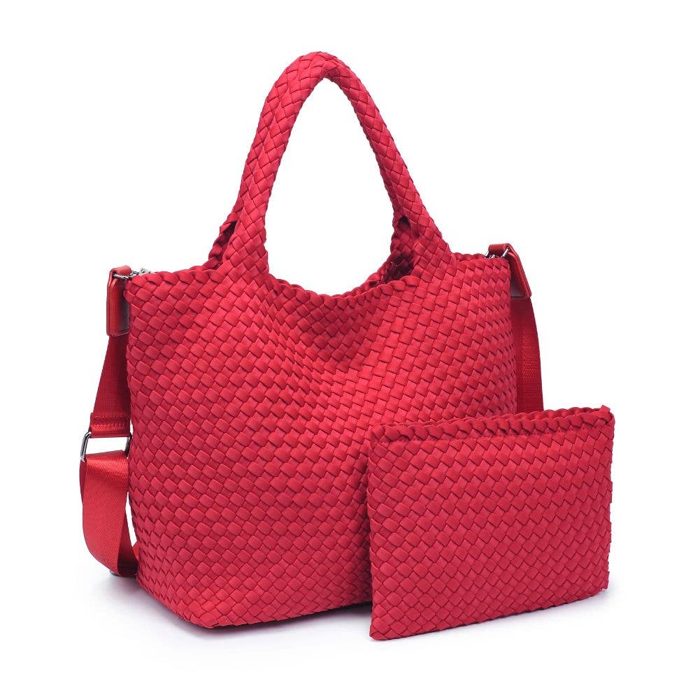 Sol and Selene - Vendita all'ingrosso Borsa tote - Donna - Borsa Media in Neoprene Intrecciato "Sky's The Limit"49