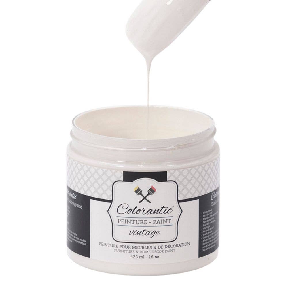 Colorantic - Wholesale Paint Set - COLORANTIC | Lace Chalk Based Paint (Off-White Color)9