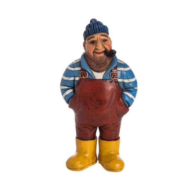 Beachcombers - Wholesale Decorative Figurine - SALE Fisherman With Pipe Decorative Figurine 5.1"