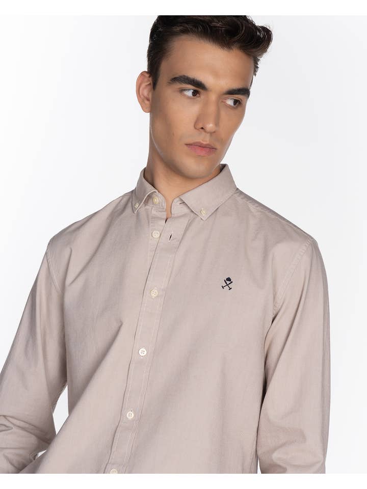 Harper & Neyer - Venta al por mayor Camisa con botones - Hombre - Camisa de hombre Oxford Colour- 20112400115