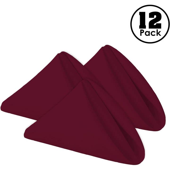 Gee Di Moda – wholesale Dinner & cloth napkin – Heavy Duty Washable Polyester Cloth Napkins - 17x17 inch12