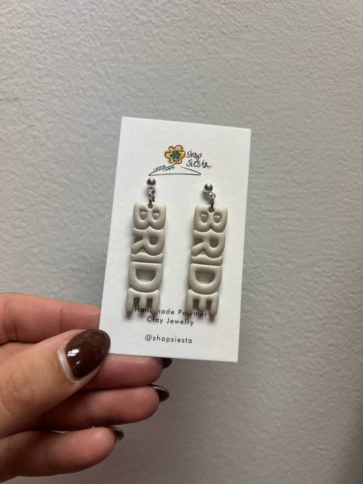 Boucles d'oreilles de mariée pour la vente par Siesta Wholesale