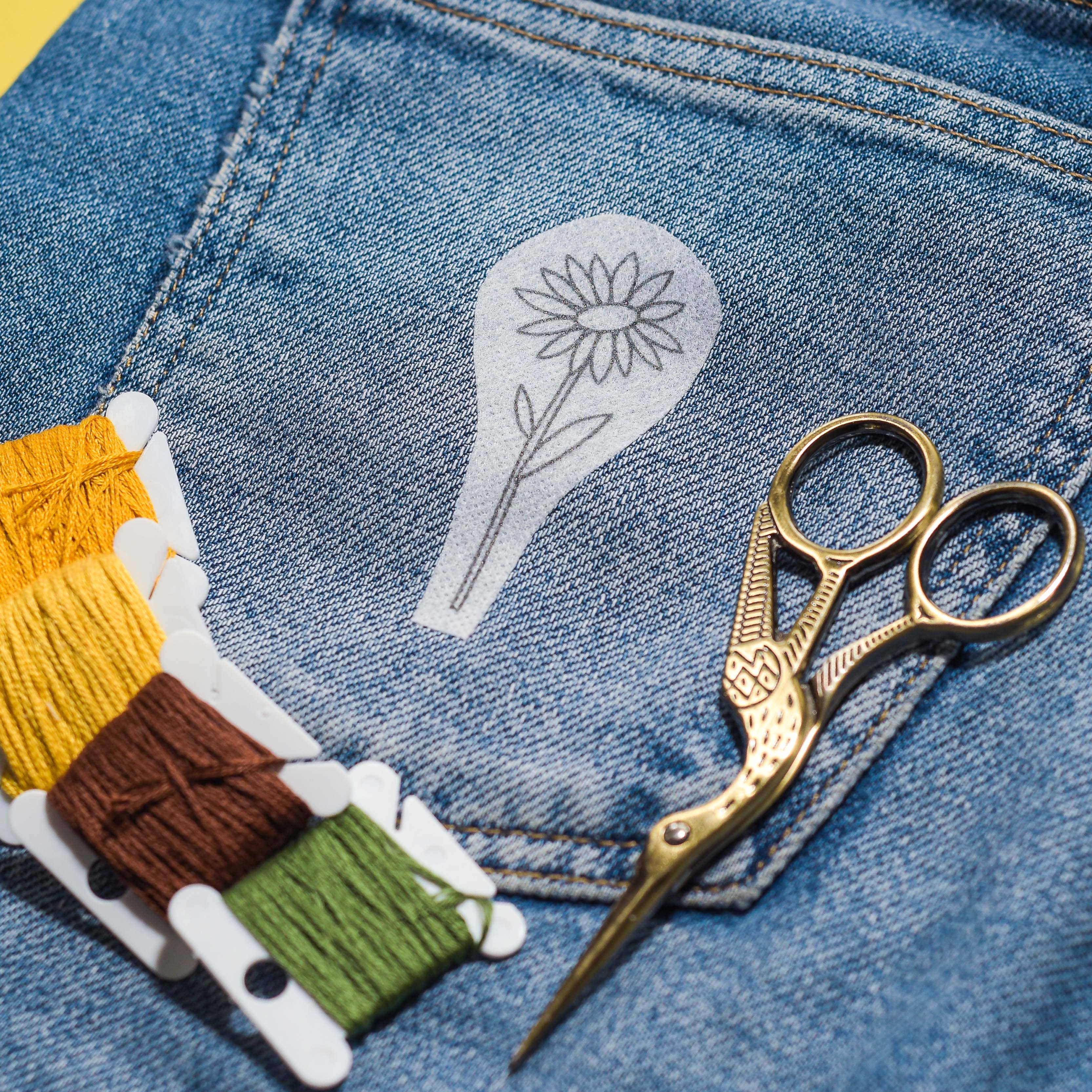 Blackbird & Bloom Embroidery - Wholesale Embroidery/Cross Stitch Supplies - Happy Sunflowers Stick & Stitch Embroidery Patterns3