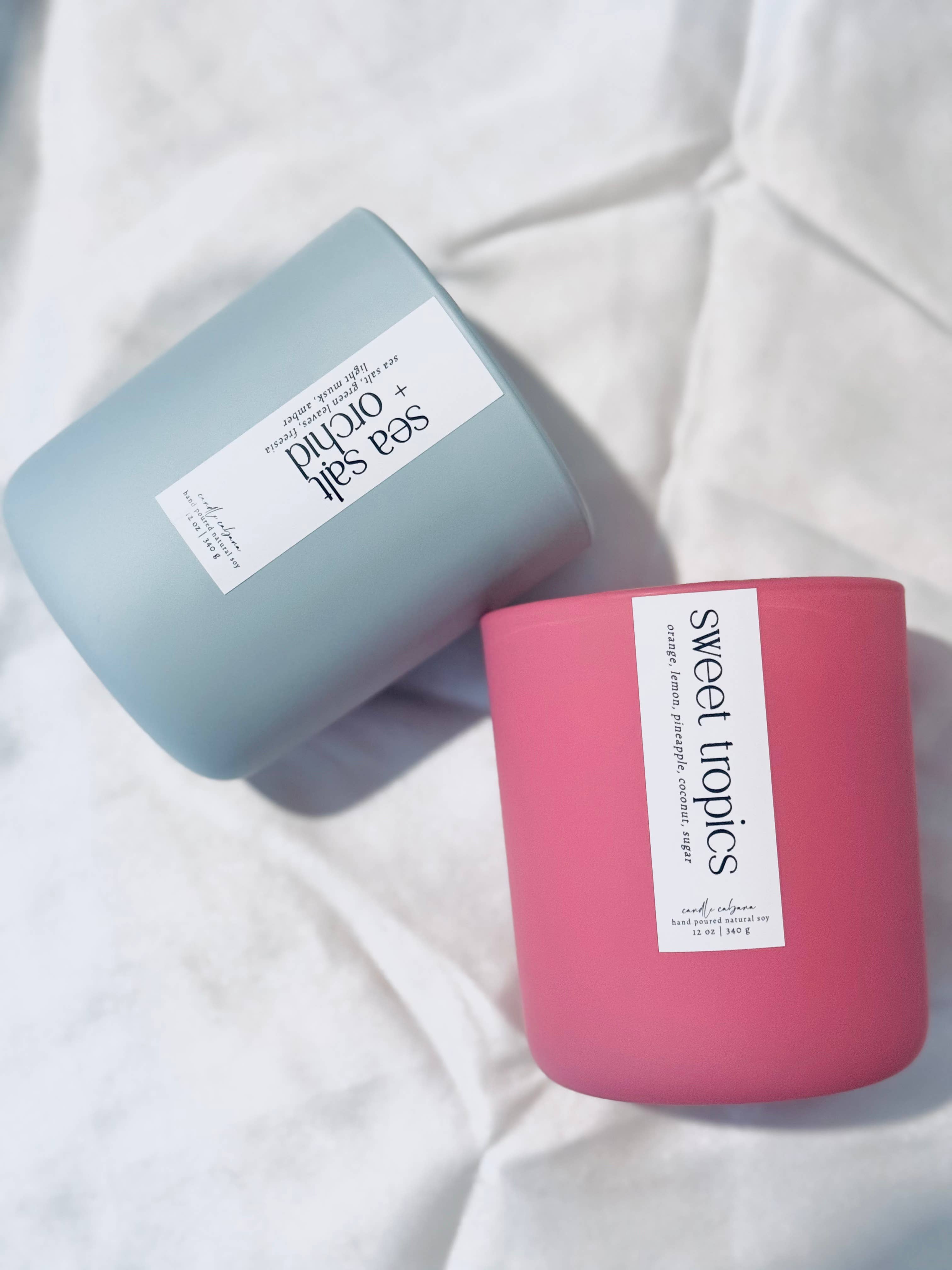 Candle Cabana – Engroshandel Glaslys – 12 oz beholdere, 10 farvemuligheder - 100 % naturligt sojalys2