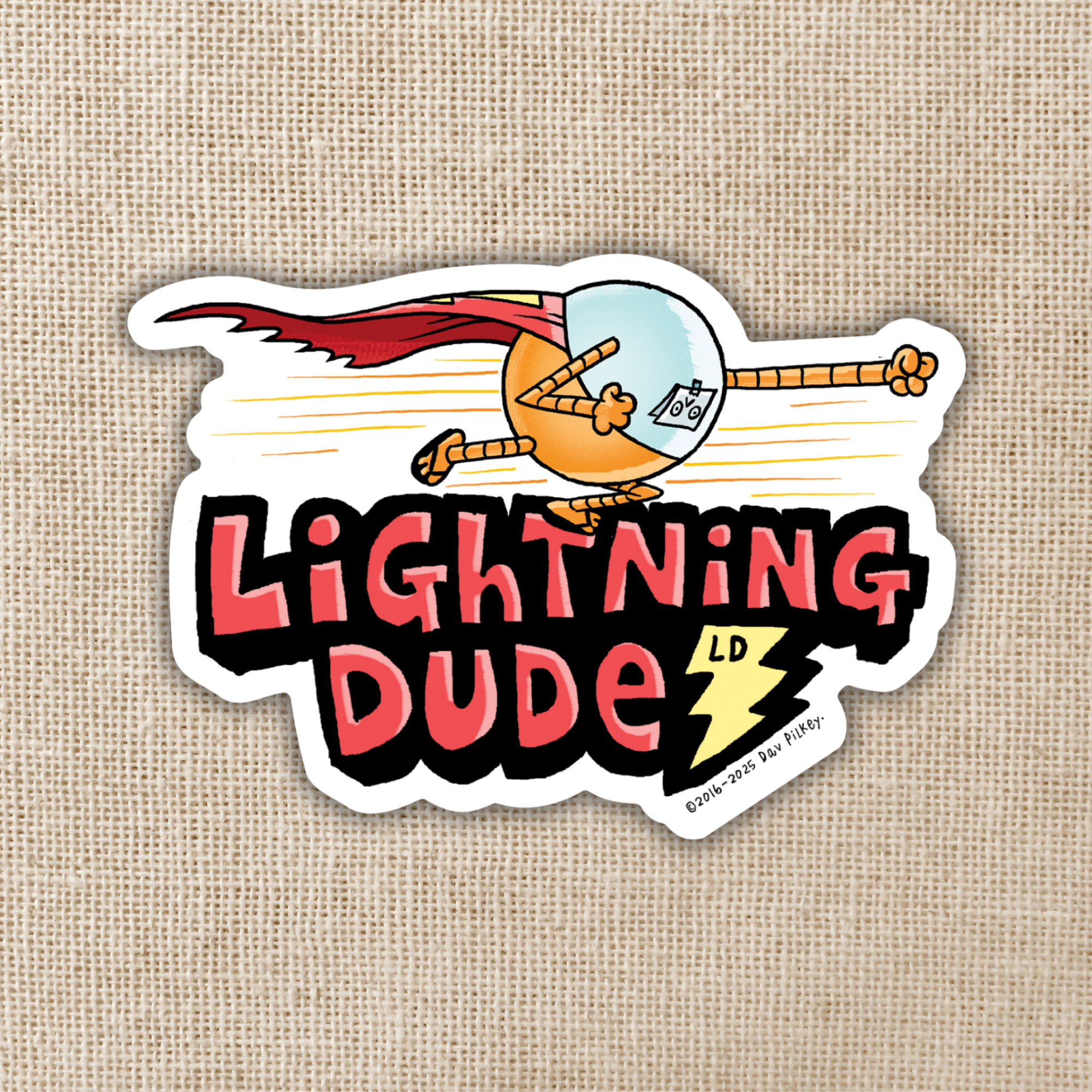 Kingdom of Threads - Wholesale Sticker - Lightning Dude Sticker | Dog Man0