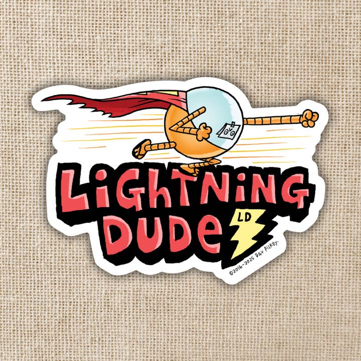 Kingdom of Threads - Wholesale Sticker - Lightning Dude Sticker | Dog Man0