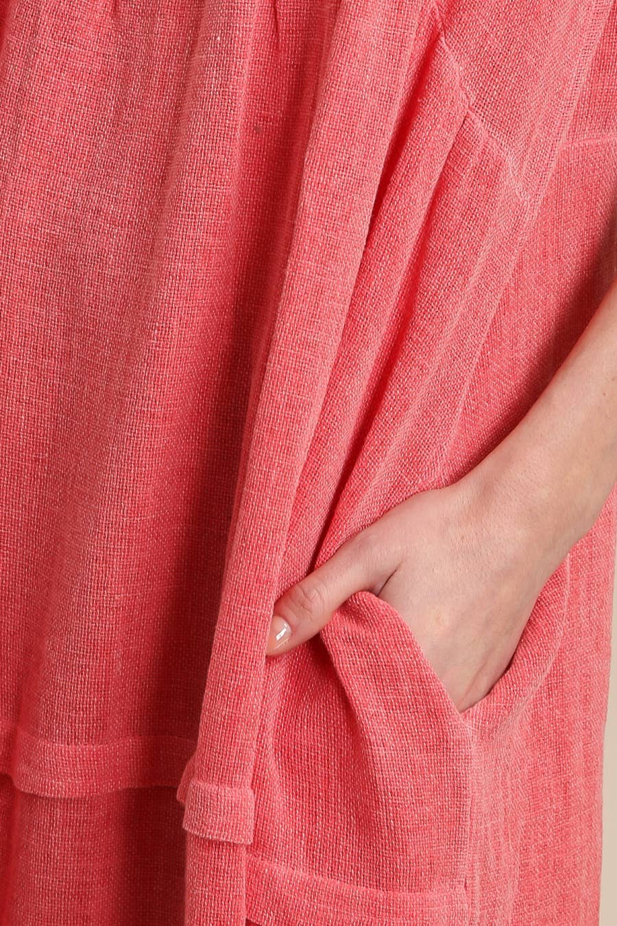 LÉA & LUC - Wholesale Jurk - Dames - Jurk van 50% katoen en 50% linnen REF. 1012017