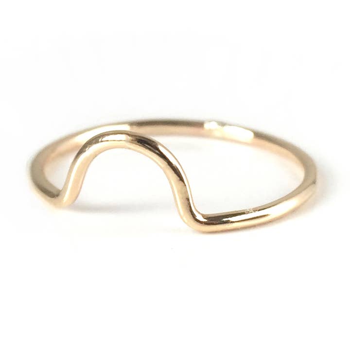 Mini Arc Stacking Ring for wholesale by Goldeluxe Jewelry